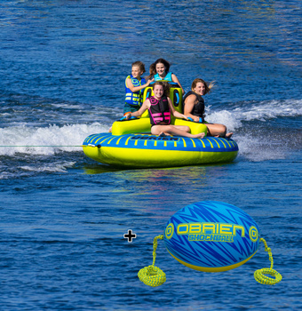 O'Brien Pillar 4 – Pływadło holowane dla 4 osób + lina shockball