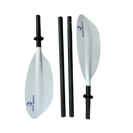 Spinera Duo Kayak Paddle – aluminiowe wiosło 4-częściowe (do 230 cm)