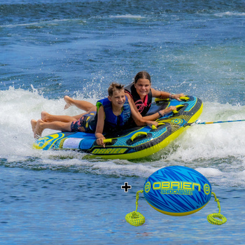 O'Brien Speedster 2 – Pływadło - Platforma do Holowania dla 2 Osób + lina Shockball