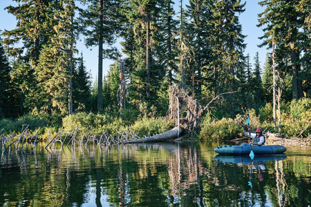 Packraft Aquaglide Backwoods Expedition 85
