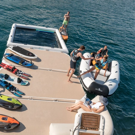 Narty wodne dla dzieci i młodzieży Spinera Combo Ski Blue Danube 54'