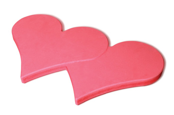 Heart double - pływajaca zabawka na basen