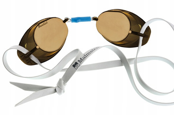 Okulary pływackie dla dorosłych Malmsten 9922S SMOKE brązowe