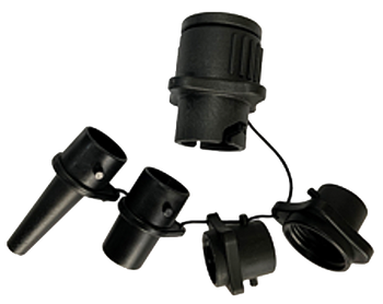 Zestaw uniwersalnych adapterów do pompek - pontony, kajaki, deski SUP