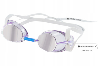 Okulary pływackie MALMSTEN szwedki Jewel Sapphire NIEBIESKIE dla dorosłych
